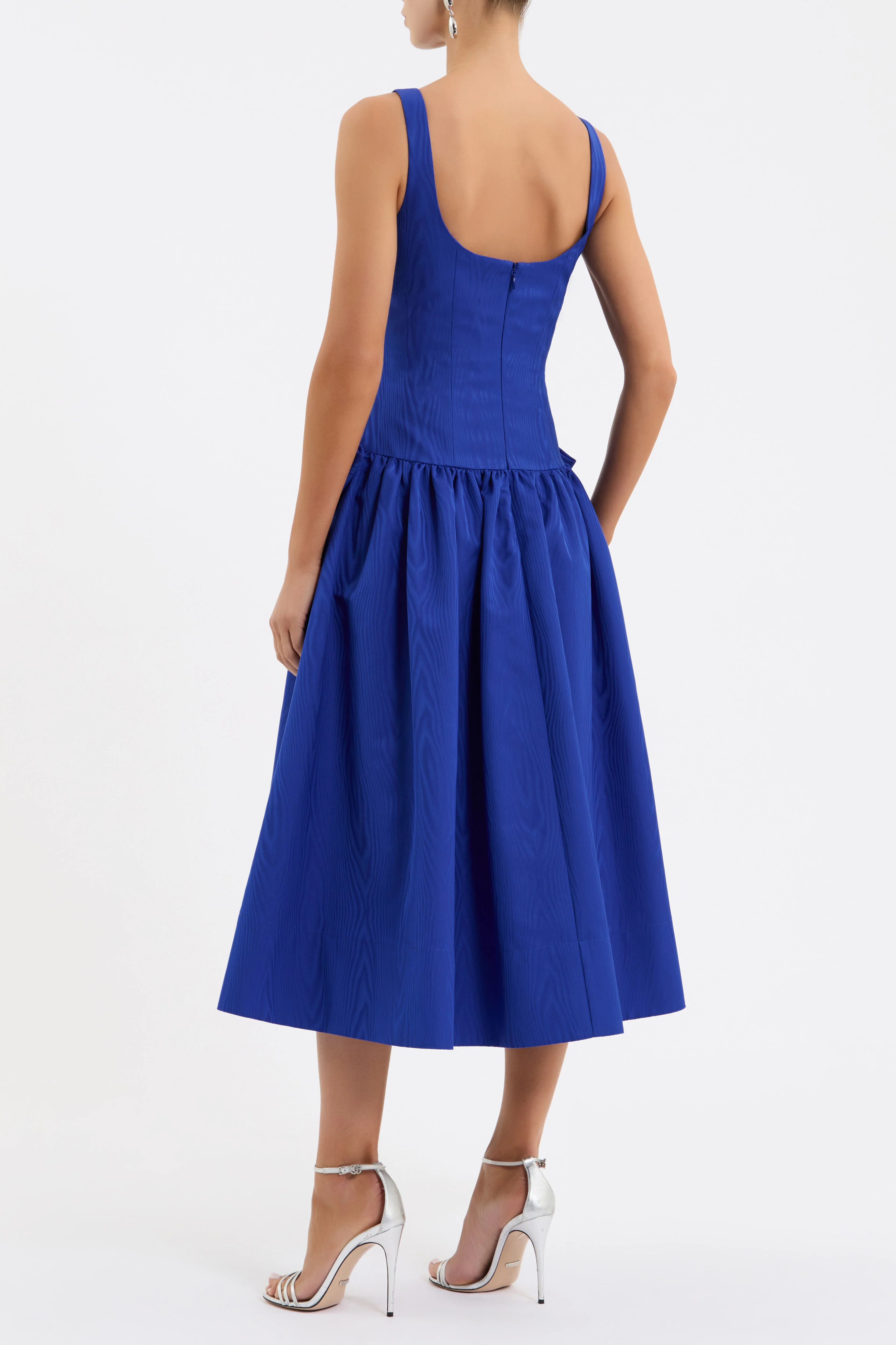 Teles Bow Midi Dress - Image 4