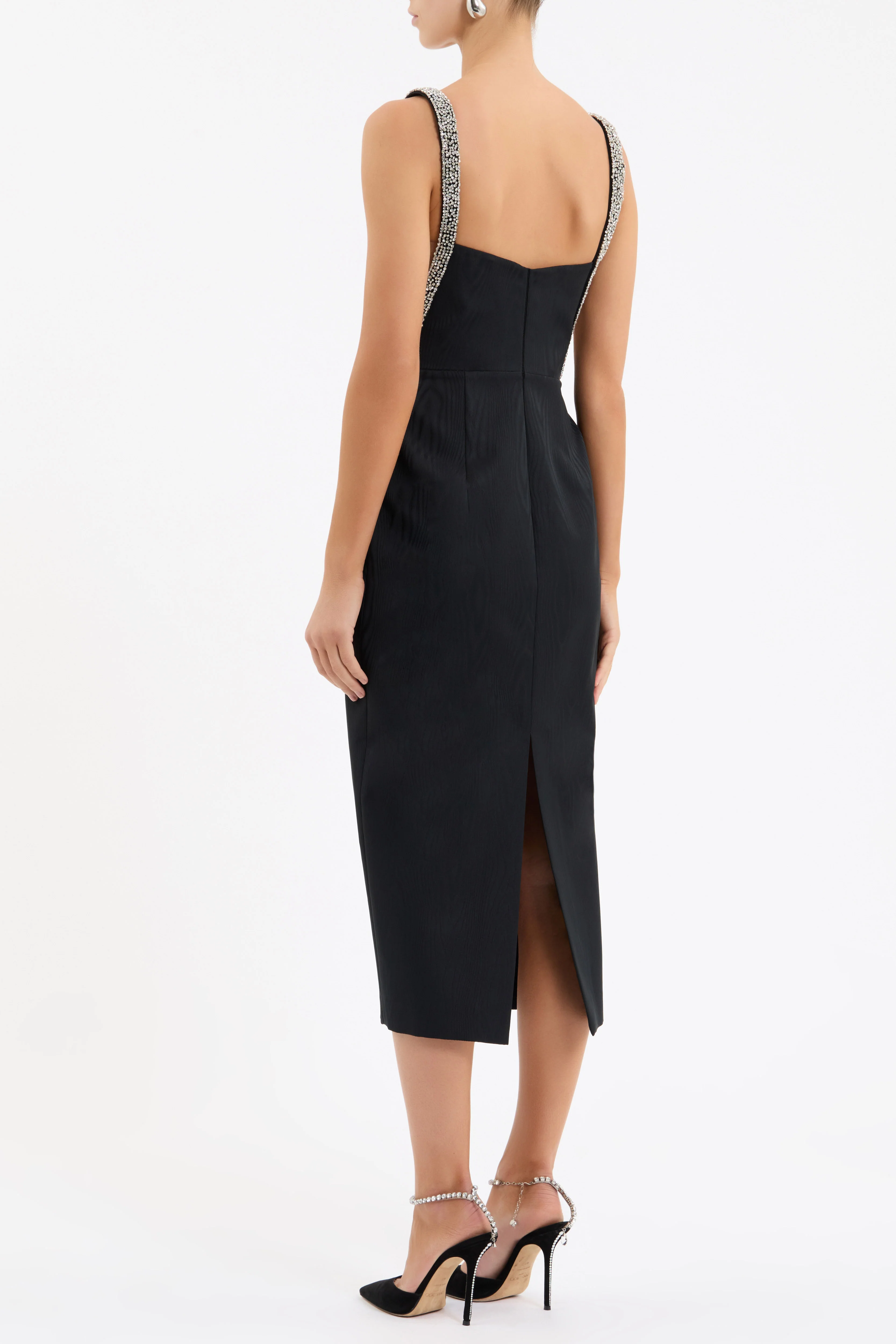 Teles Embellished Midi Dress - Image 4
