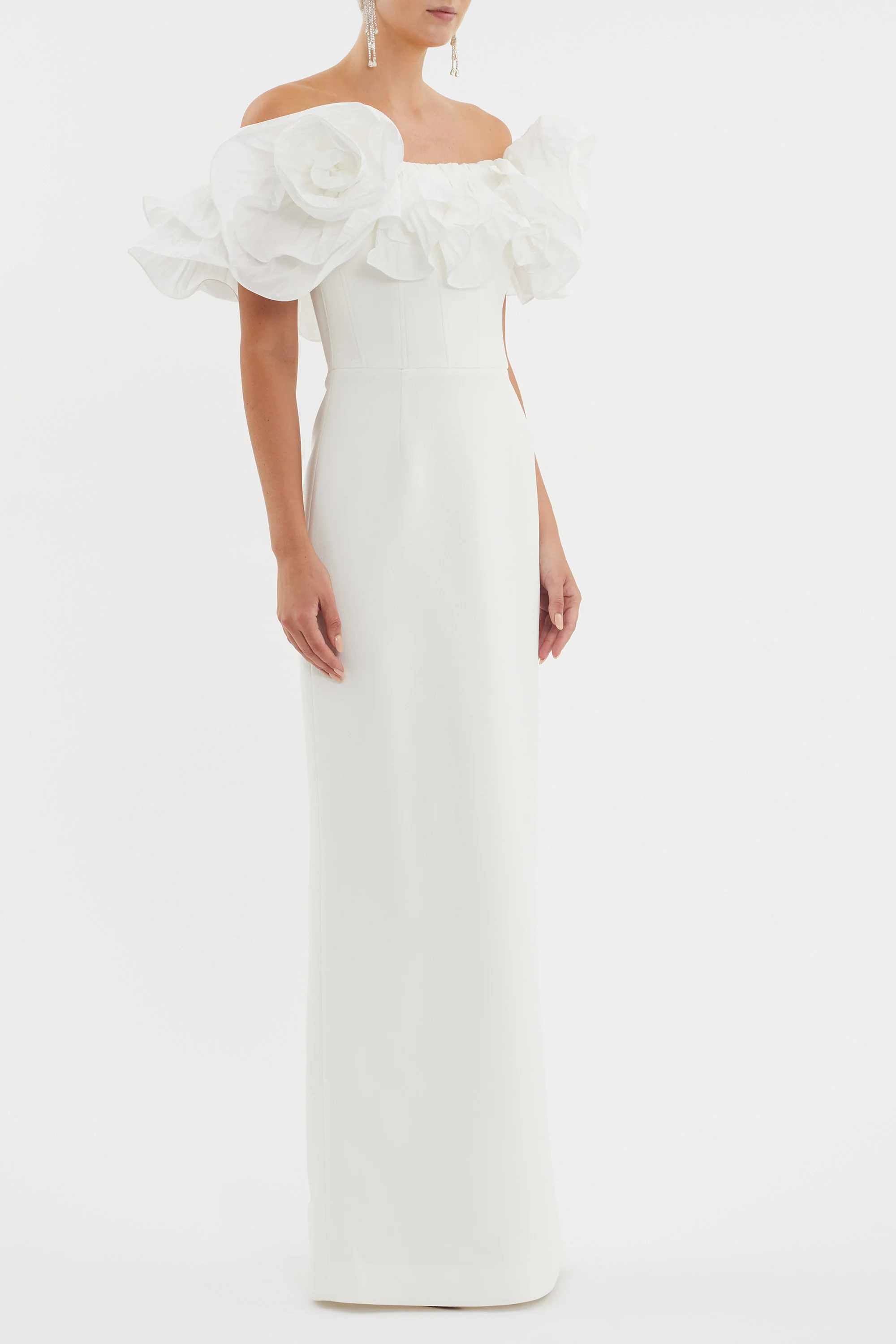 Tessa Off Shoulder Gown - Image 3