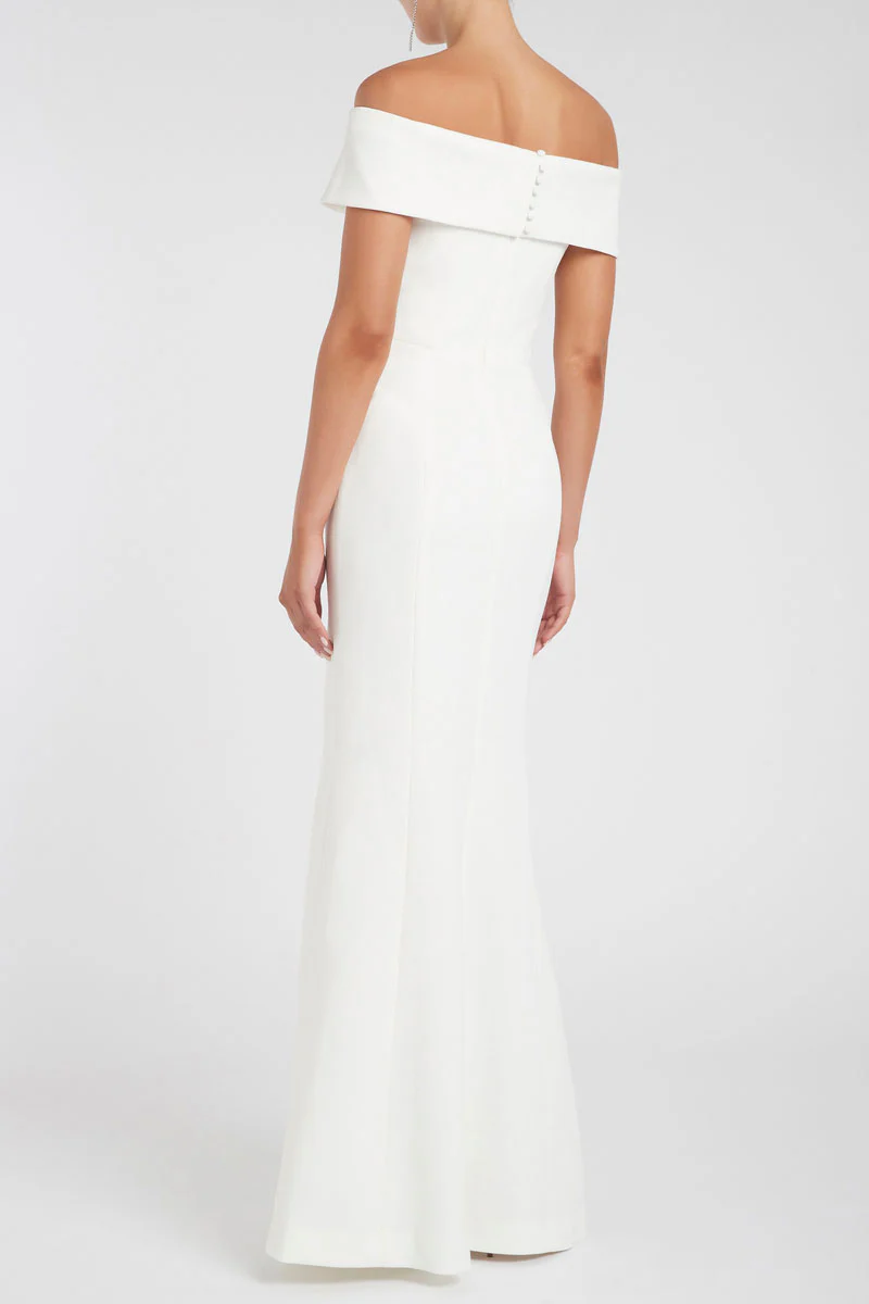 Venice Gown Ivory - Image 4