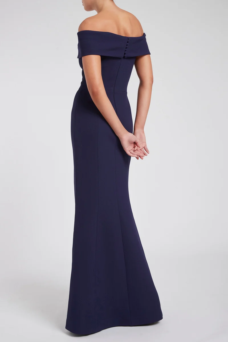 Venice Gown Navy - Image 4