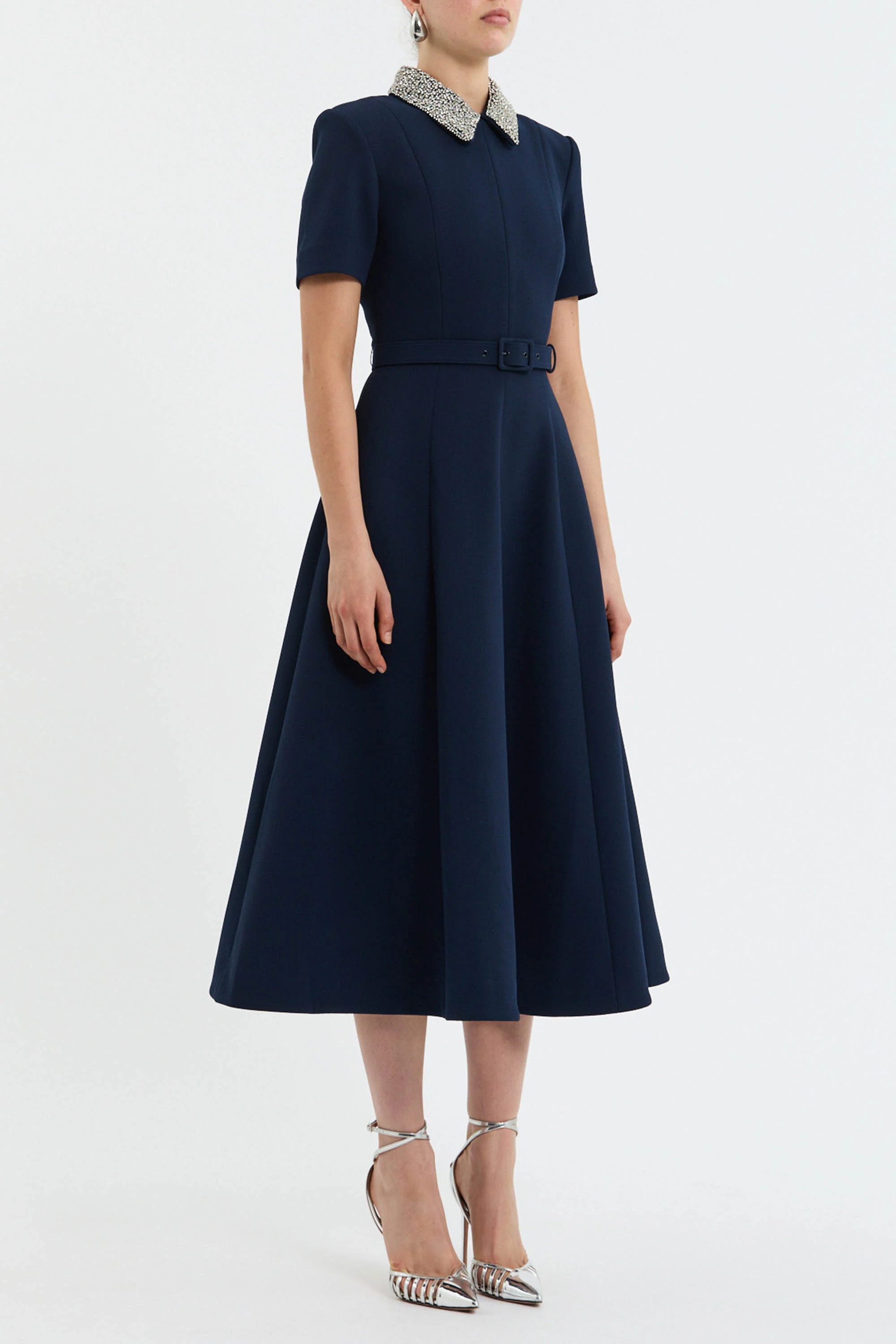 Xena Short Sleeve Midi Dress - Image 3