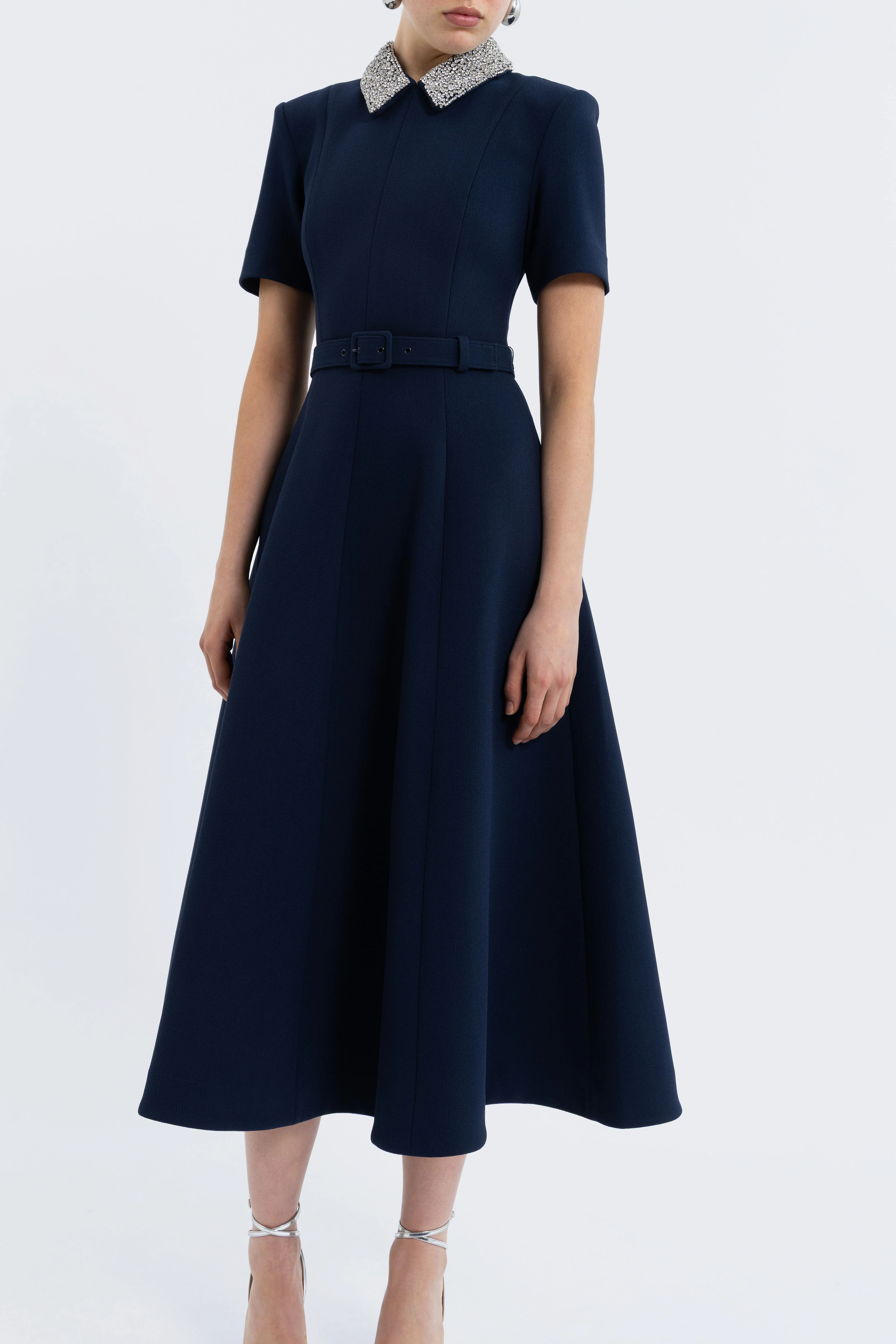 Xena Short Sleeve Midi Dress - Image 5