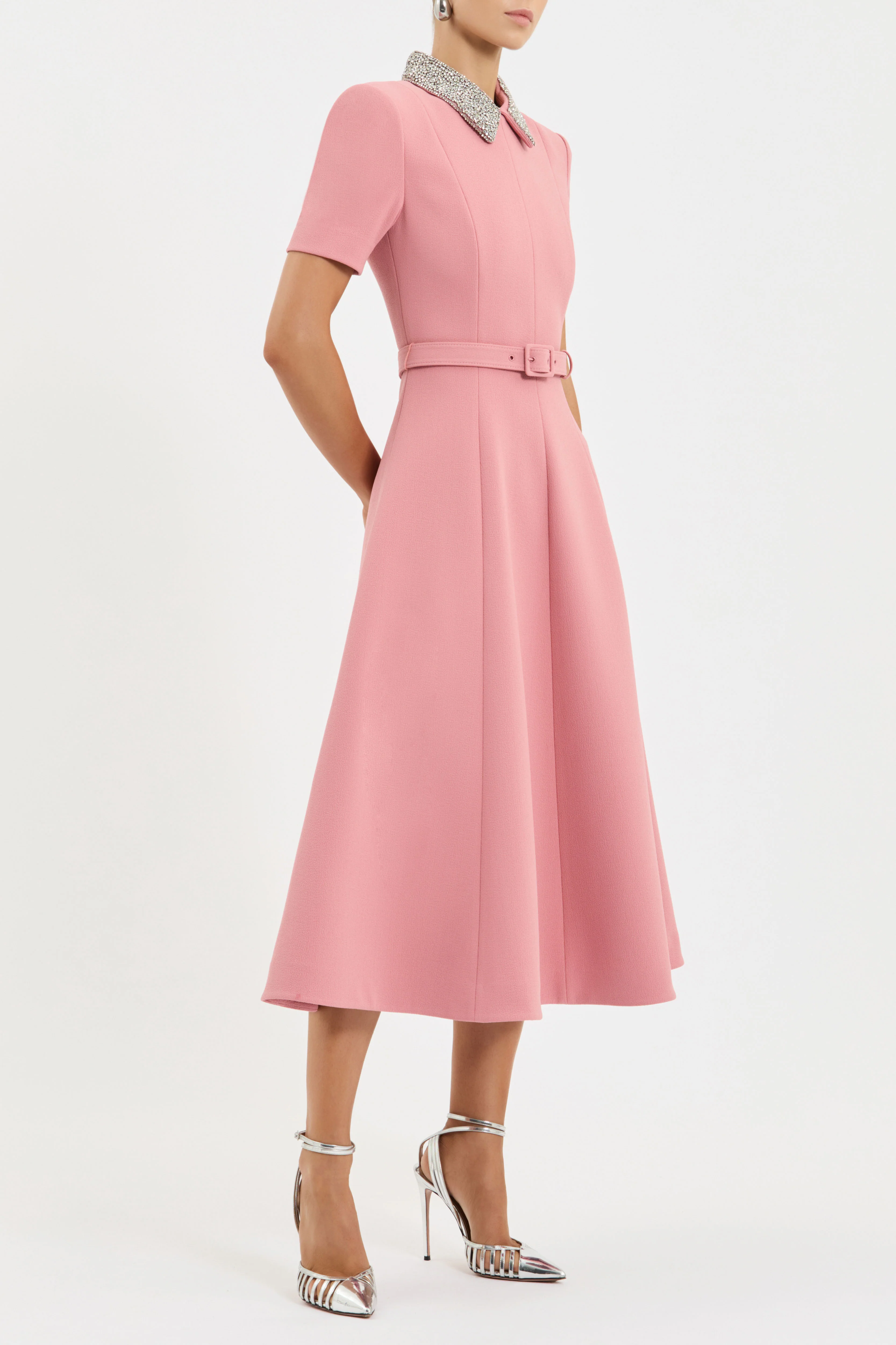 Xena Short Sleeve Midi Dress - Image 3