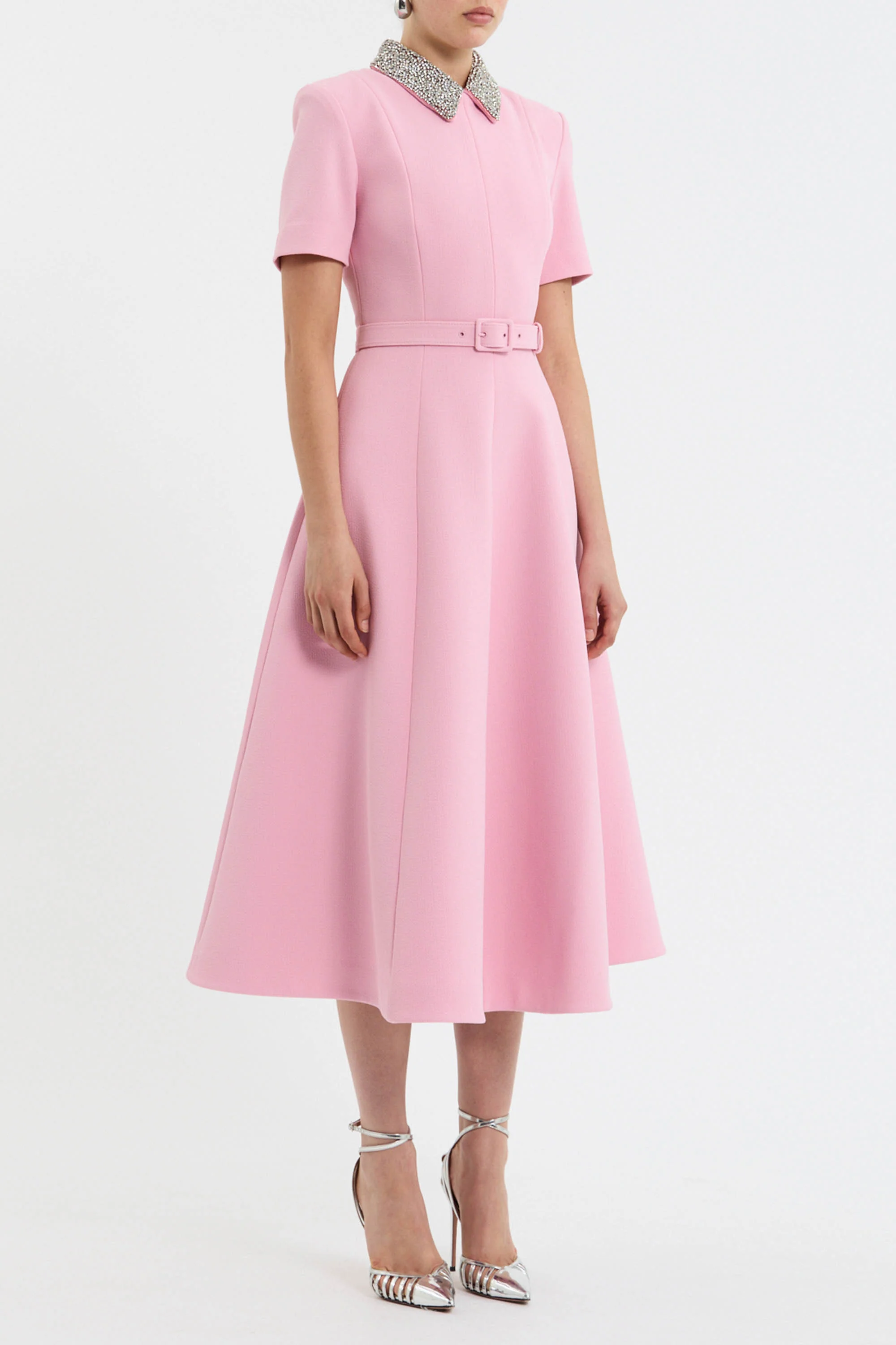 Xena Short Sleeve Midi Dress - Image 3