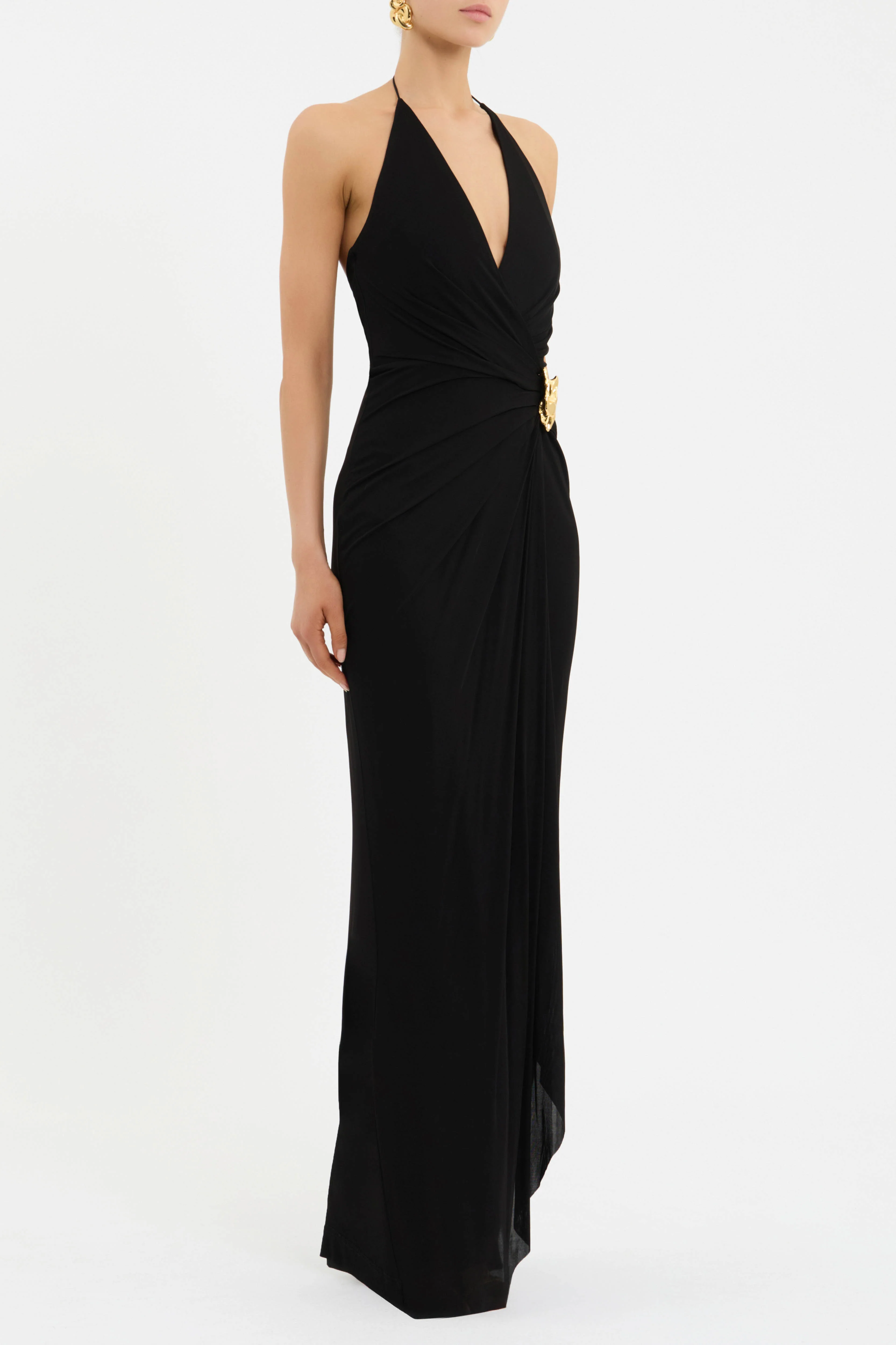 Zaley Halter Maxi Dress - Image 3