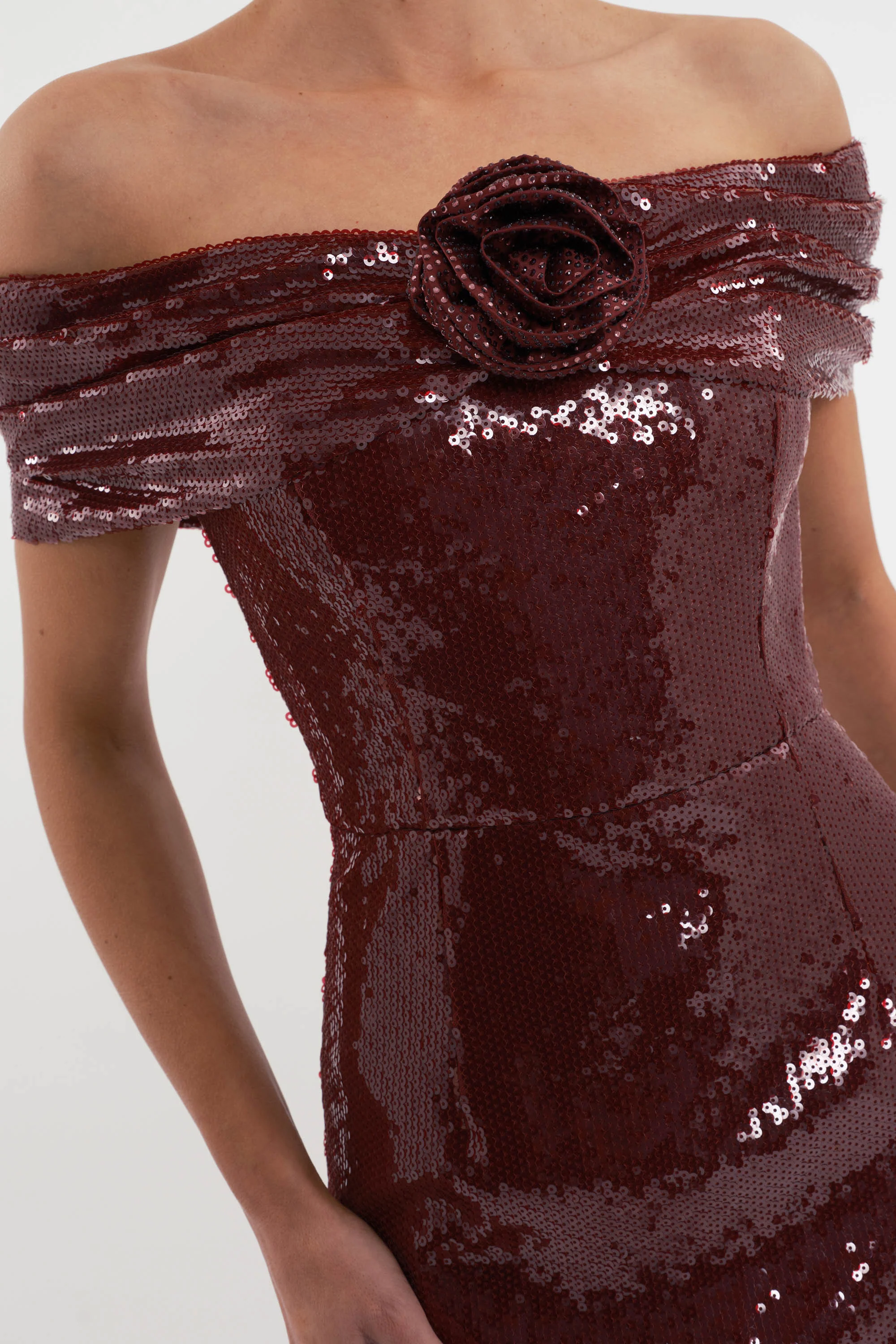 Zelda Off The Shoulder Mini Dress - Image 5