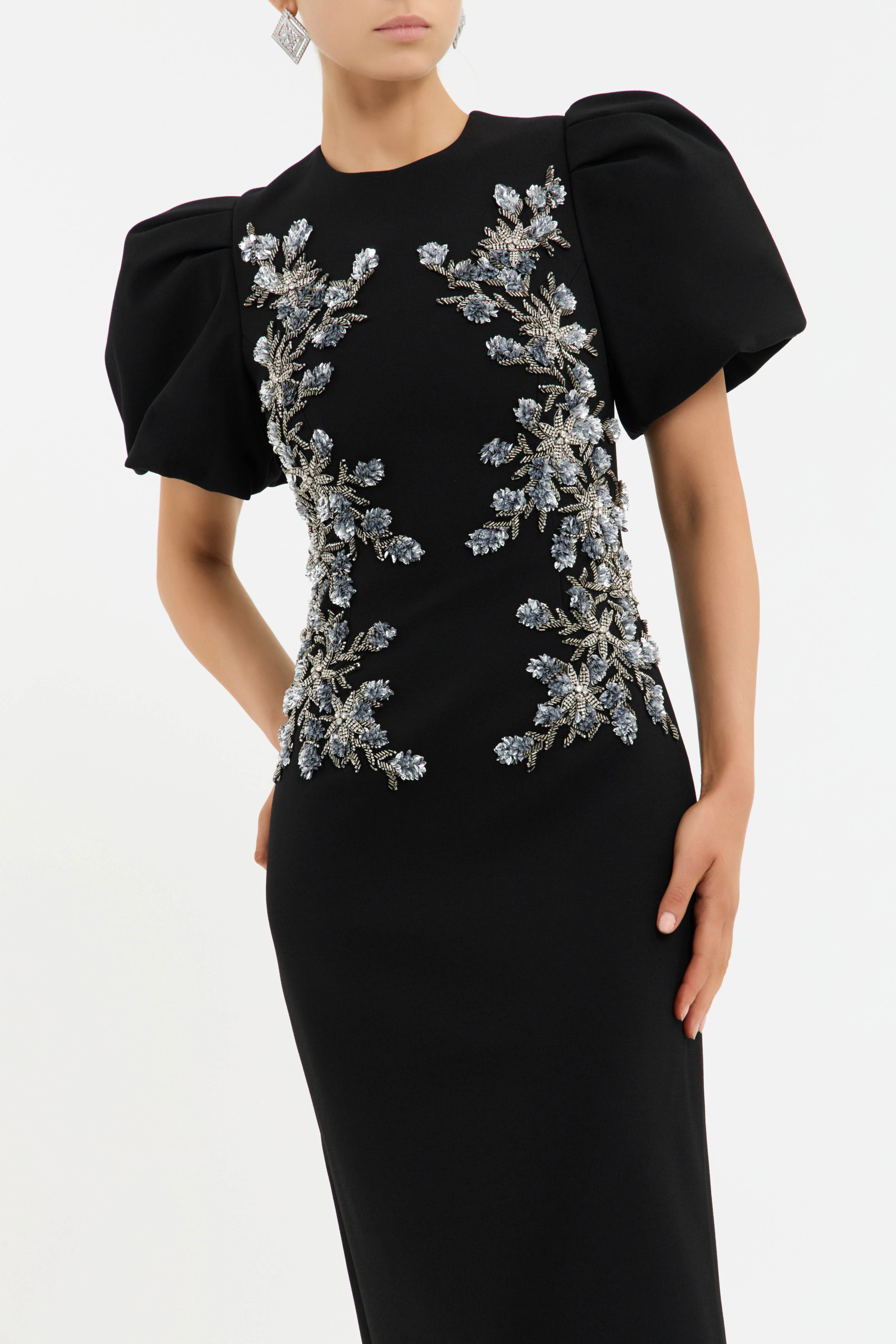 Zephyr Puff Sleeve Gown - Image 5